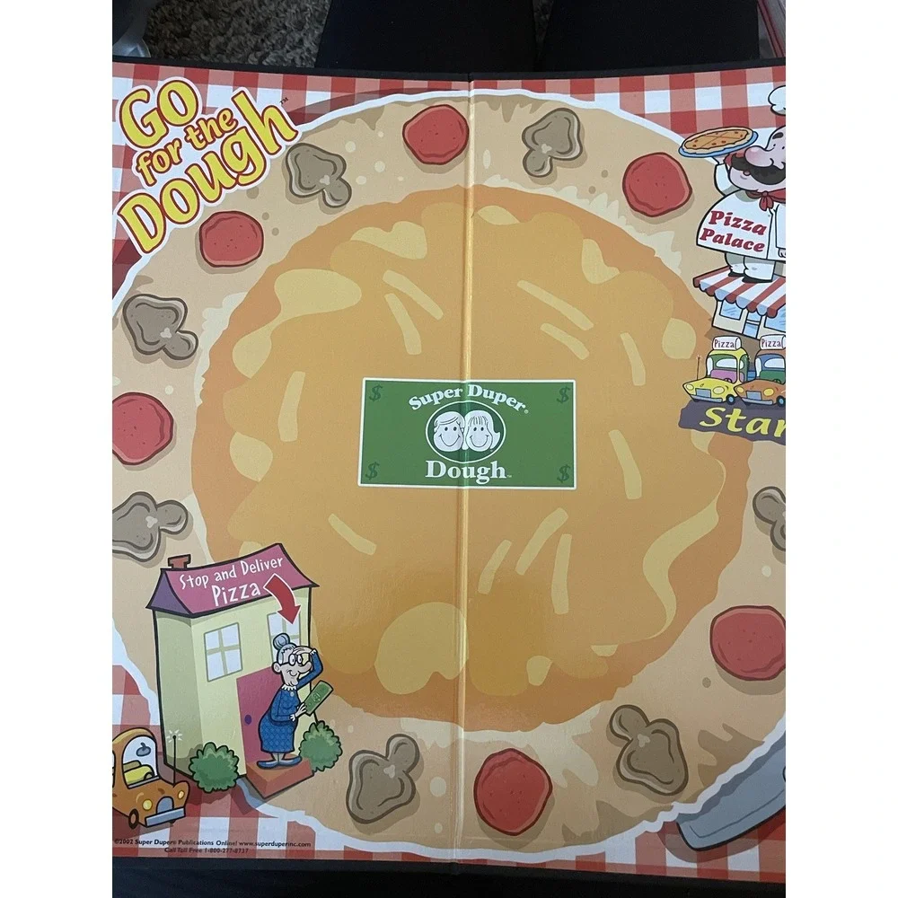 Go for The Dough Vocabulary Word Meaning Board  Educational Game Homeschool Fun